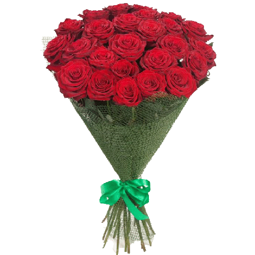 Фото товара 25 червоних троянд в Івано-Франківську