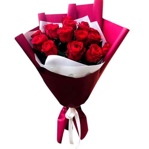 Фото товара 15 червоних троянд в Івано-Франківську