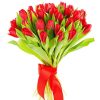 Фото товара 25 червоних тюльпанів в Івано-Франківську