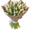 Фото товара 31 білий тюльпан у коробці в Івано-Франківську
