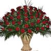 Фото товара 36 червоних троянд у кошику в Івано-Франківську