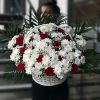 Фото товара Кошик "Серце" 100 троянд в Івано-Франківську