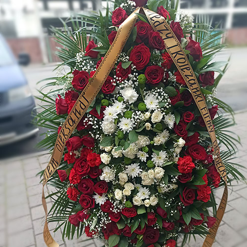 Фото товара Вінок на похорон №3 в Івано-Франківську